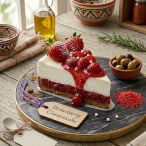 فراولة تشيز كيك